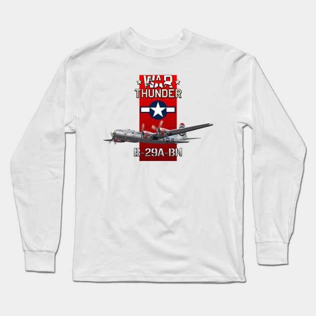 B-29A-BN Long Sleeve T-Shirt by MilMerchant